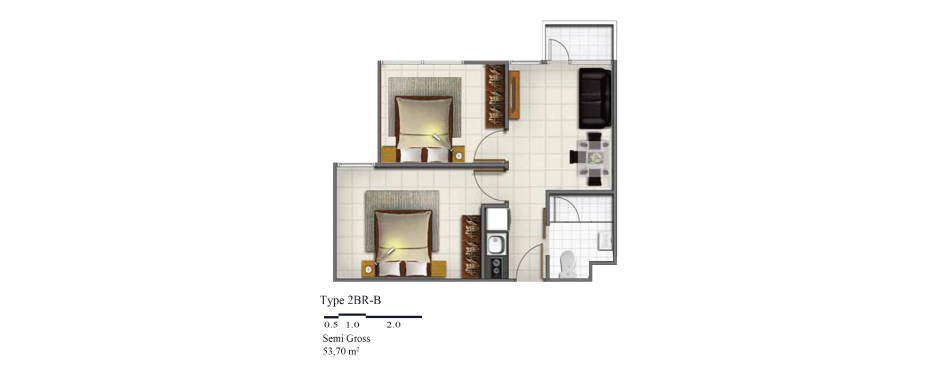 Altiz 2BR B