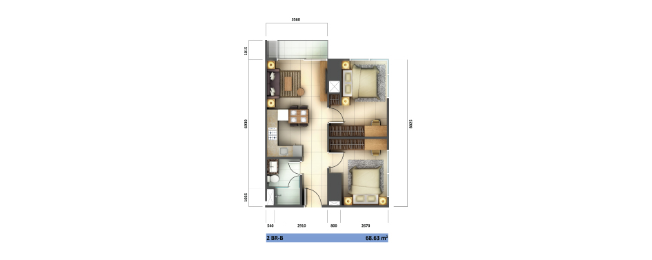 Breeze 2BR B